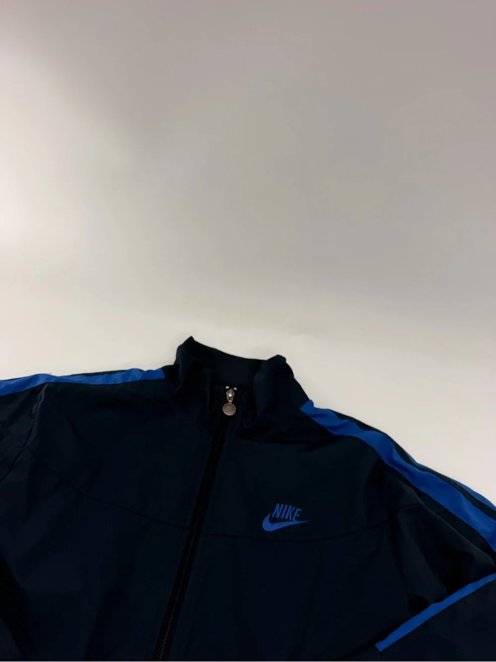 Nike Sportswear Vintage Y2K Navy Blue Track Jacket Men’s Large Windbreaker Nike